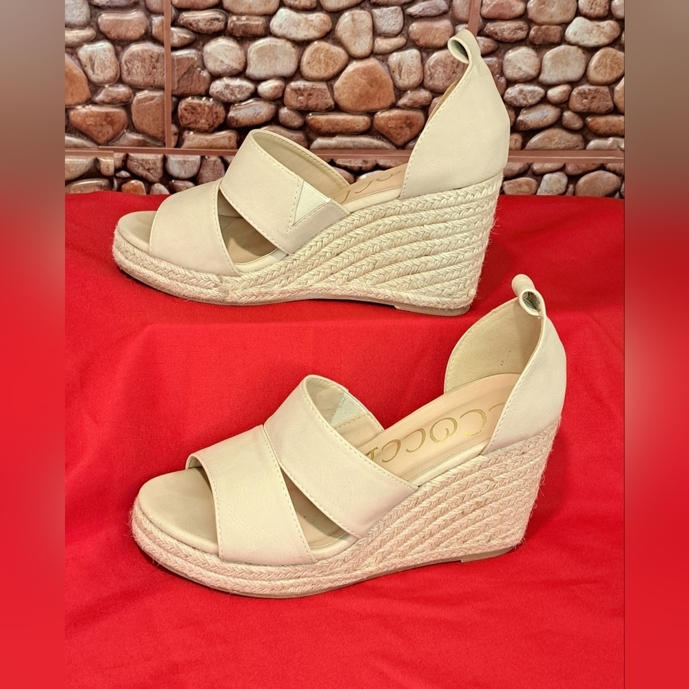 COCCI Espadrille Wedge Sandal